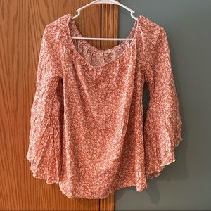 Floral Bell Sleeve Aluna Levi Top